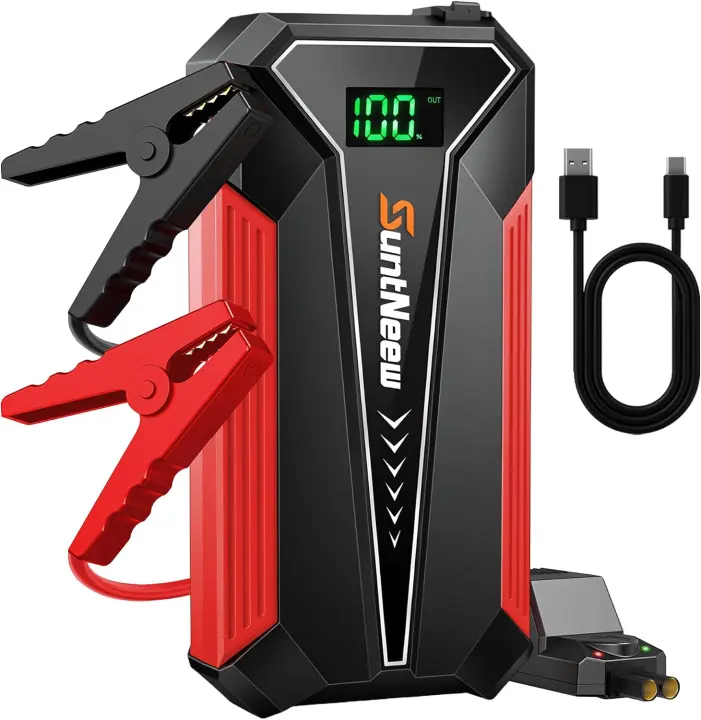 1500A 12V Portable Lithium Car Jump Starter Pack
