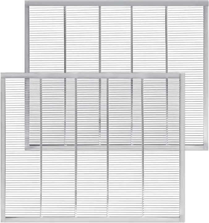 2-Pack Metal Queen Excluders for Standard 8-Frame Hives