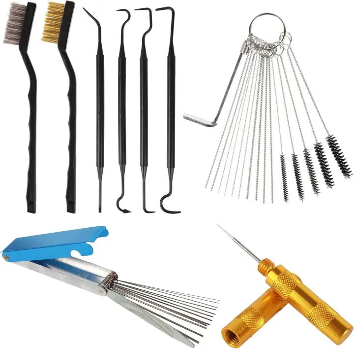36-Piece Carburetor & Torch Tip Cleaning Kit