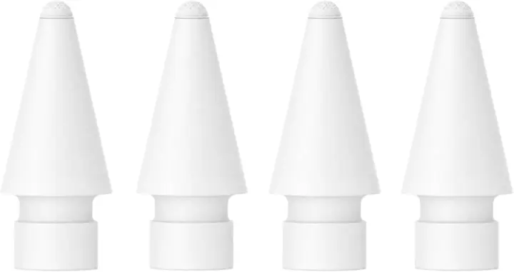 4-Pack Quiet Replacement Tips for Apple Pencil (1st & 2nd Gen)