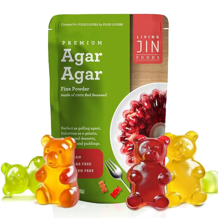 Agar-Agar Powder 12 oz — Vegan Plant-Based Gelatin Substitute
