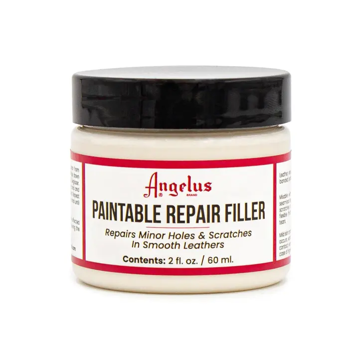 Angelus Leather Repair Filler — Flexible 2 fl oz Paste for Leather & Vinyl