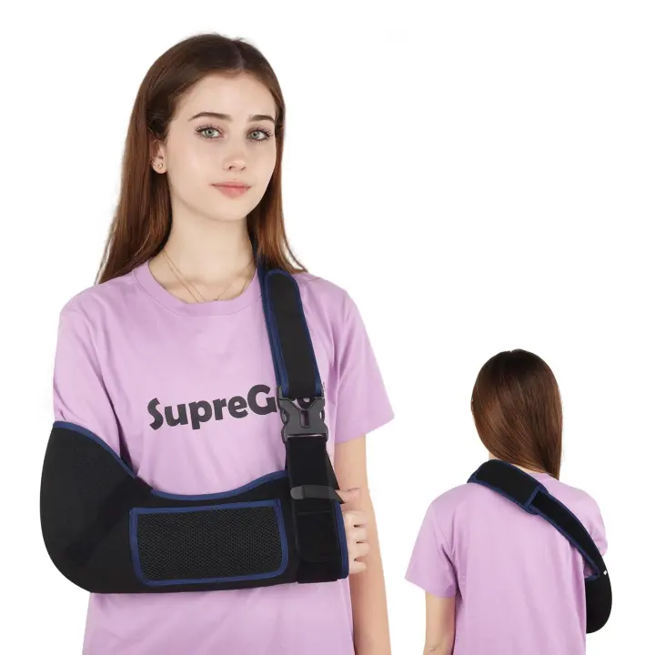 Arm Sling Shoulder Immobilizer — Breathable Support (Size L)