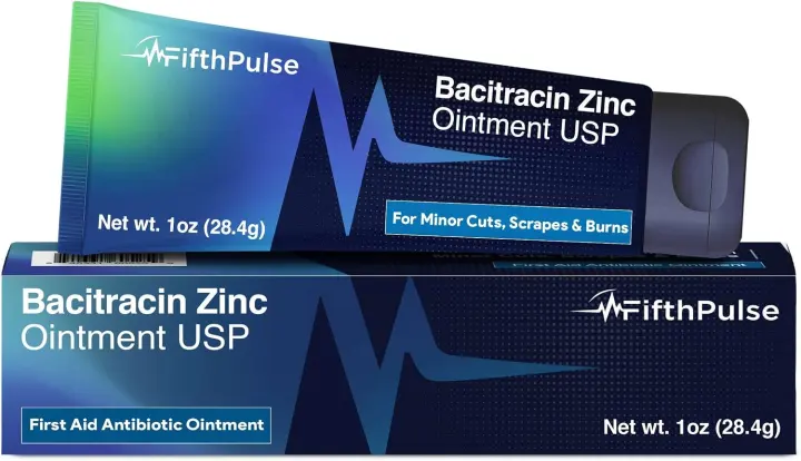 Bacitracin Zinc Antibiotic Ointment — 1 oz First Aid Topical