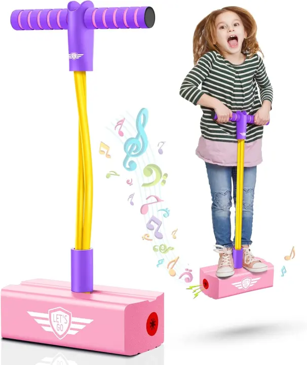 CUUGO Foam Pogo Jumper — Kids Indoor/Outdoor Bounce Toy