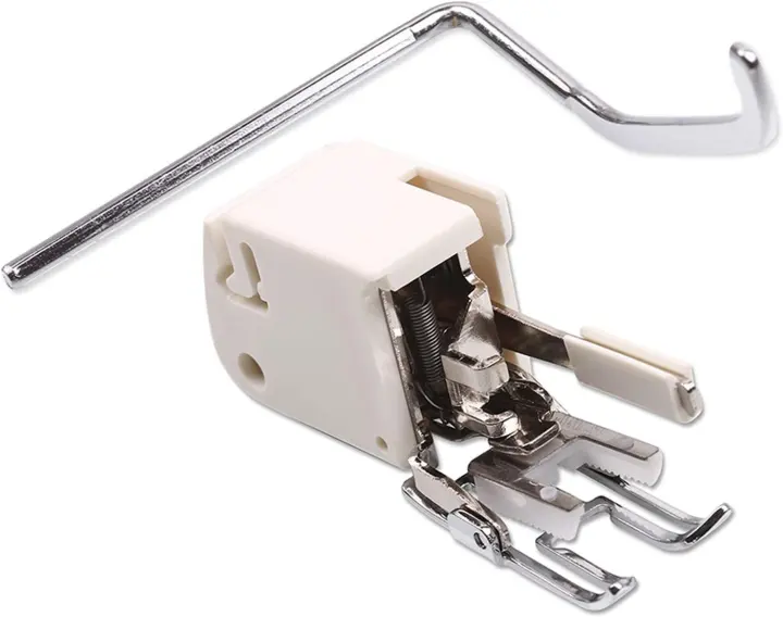DreamStitch Low-Shank Open-Toe Walking Presser Foot for Home Sewing Machines