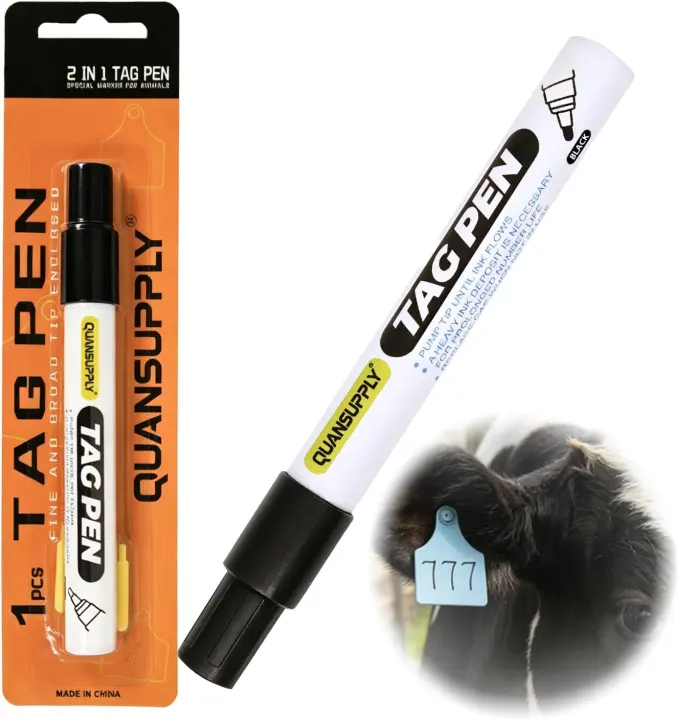 Ear Tag Marking Pen for Livestock — Long‑Lasting TPU Ink