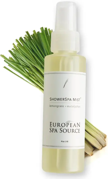 European Spa Source Lemongrass & Eucalyptus ShowerSpa Mist — 4 fl oz