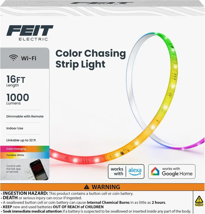 Feit Electric 16ft Smart RGBW LED Light Strip