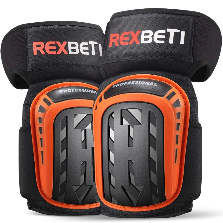 Gel-and-Foam Work Knee Pads — Heavy-Duty Protective Knee Pads