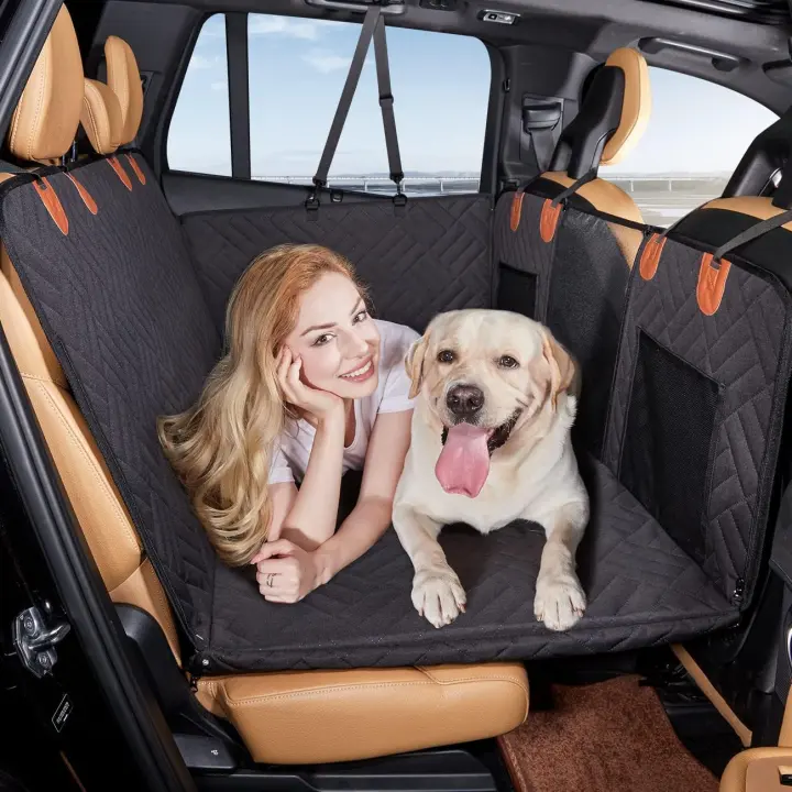 Hard-Bottom Dog Back Seat Extender and Car Bed