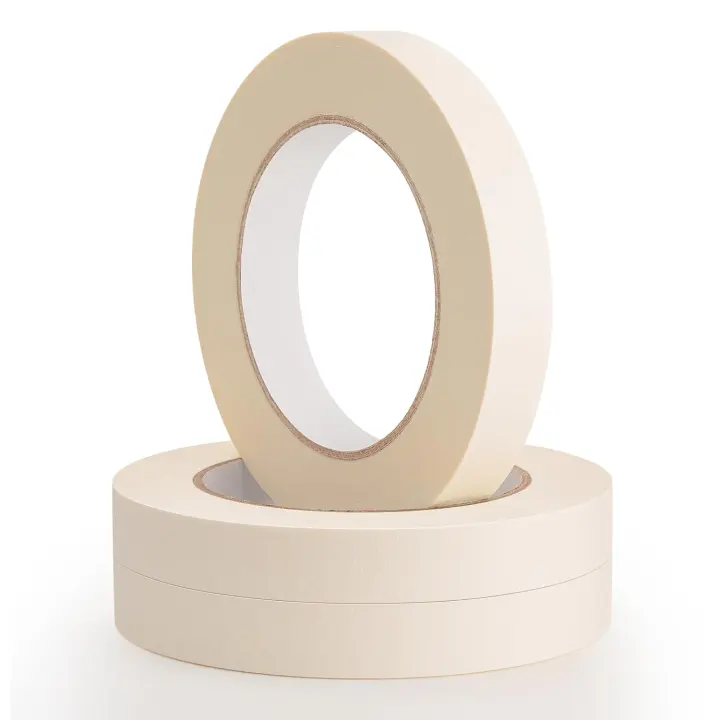 KICNIC Painter Tape — White Masking Tape, 0.7 in x 60 yd (3 Rolls)