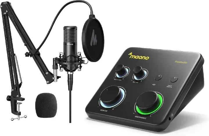 MAONO PS22 Lite USB Audio Interface for PC/Mac