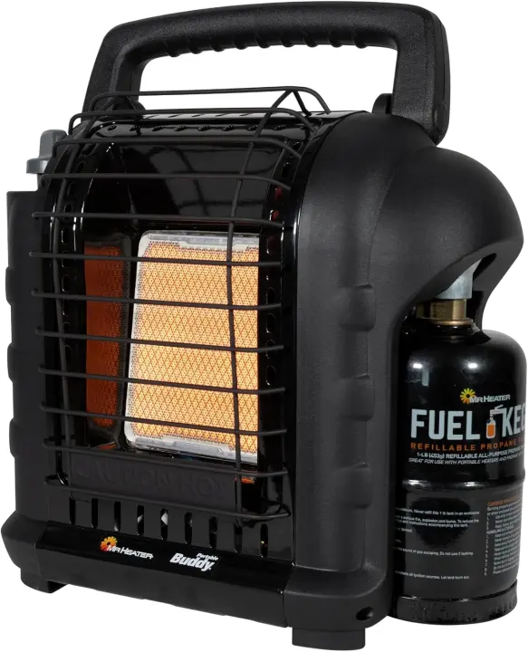 Mr. Heater Portable Buddy Midnight Series 4,000–9,000 BTU Radiant Heater