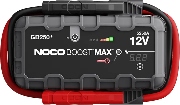 NOCO GB250 Boost Max 5250A 12V Lithium Jump Starter — Industrial Pack