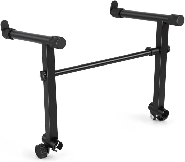 Second-Tier X-Style Keyboard Stand — Extension for 54–88-Key Digital Pianos