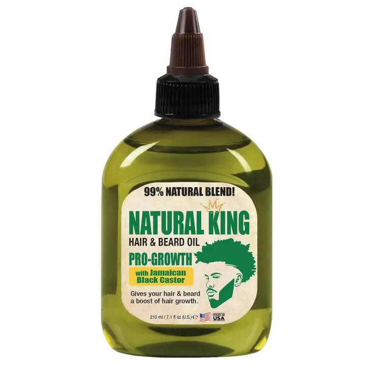 SFC Natural King Jamaican Black Castor Hair & Beard Oil — 7.1 oz