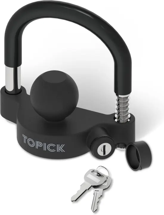 Universal Trailer Coupler Ball Lock — Heavy-Duty Hitch Lock