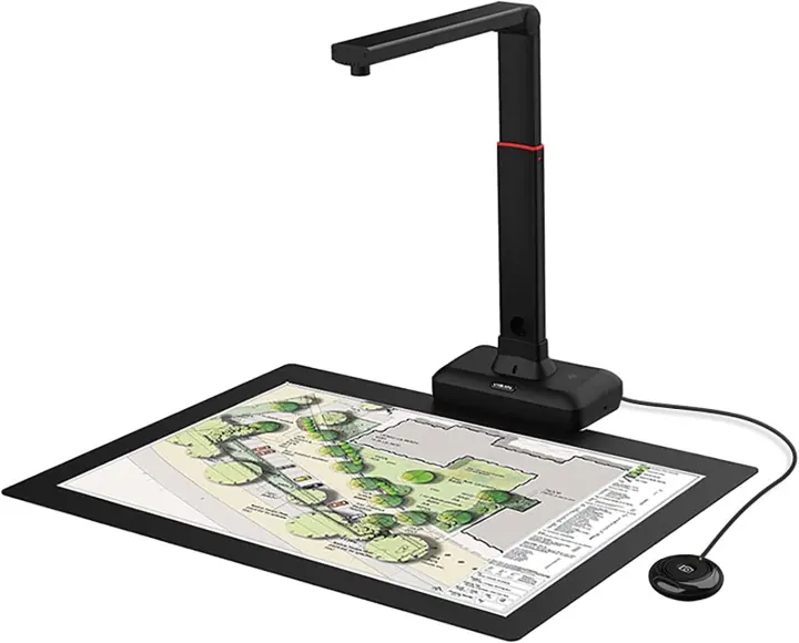 VIISAN S21 Large-Format Book & Document Scanner (A2/A3, 26MP)
