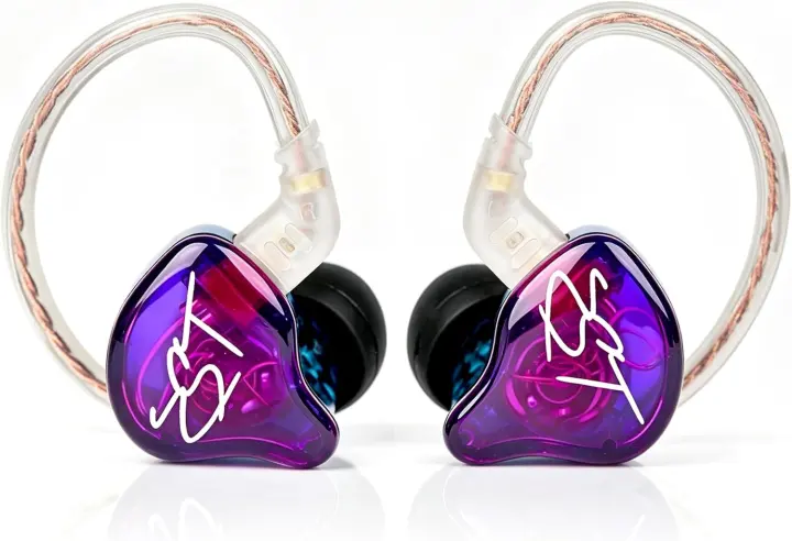 YINYOO KZ-ZST Hybrid In-Ear Monitors (1BA+1DD) — Colorful IEMs