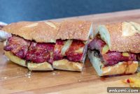 How to Smoke and Build a Classic Rib Sandwich