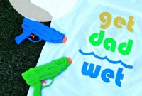 Water Gun Fight T-Shirt: Colorful Summer Tee for Kids & Adults