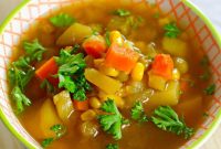 Instant Pot Corn and Zucchini Soup Recipe