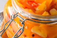 Spicy Refrigerator Pumpkin Pickles Recipe for Quick Preserving