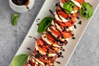 Balsamic Glaze Recipe for Caprese Salad Dressing