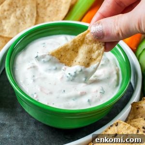 Fresh Garden Veggie Dip Recipe for Parties and Snacks 4 This healthy garden veggie dip is perfect for your next party!
