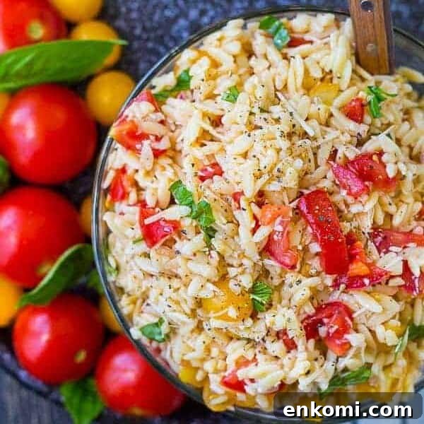 Creamy Dill Potato Salad with Fresh Herbs & Lemon Zest 14 Fresh and flavorful bruschetta orzo pasta salad.
