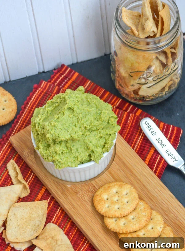 Nonna's Homemade Broccoli Hummus Dip