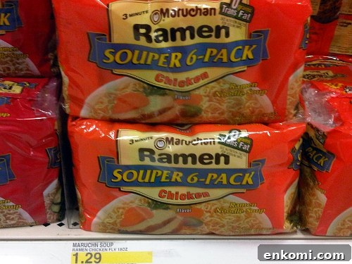 Target Package Comparison Ramen 1