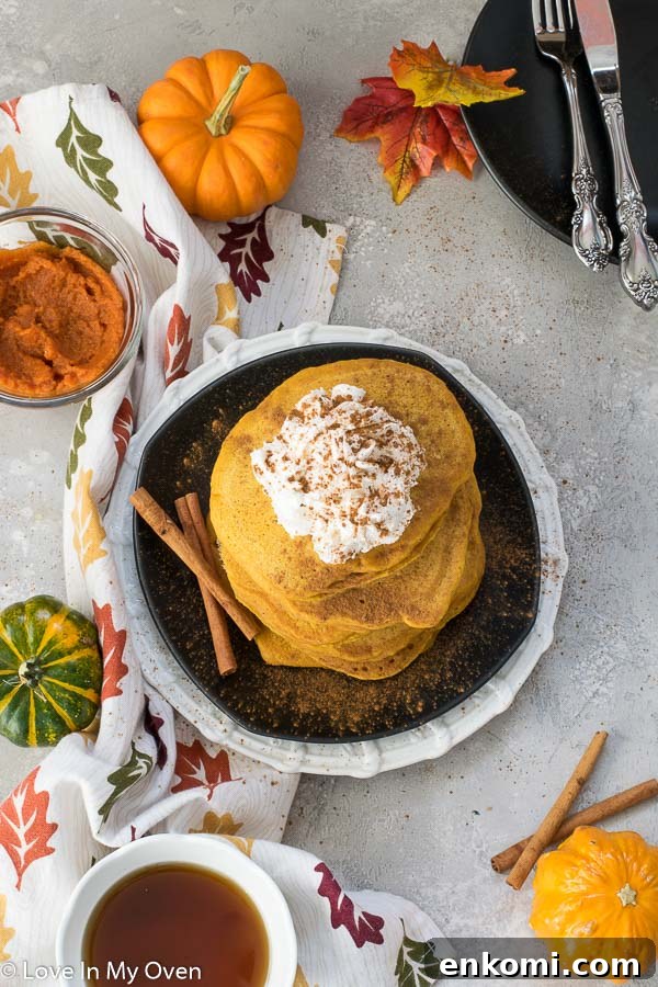 buttermilk pumpkin pancakes