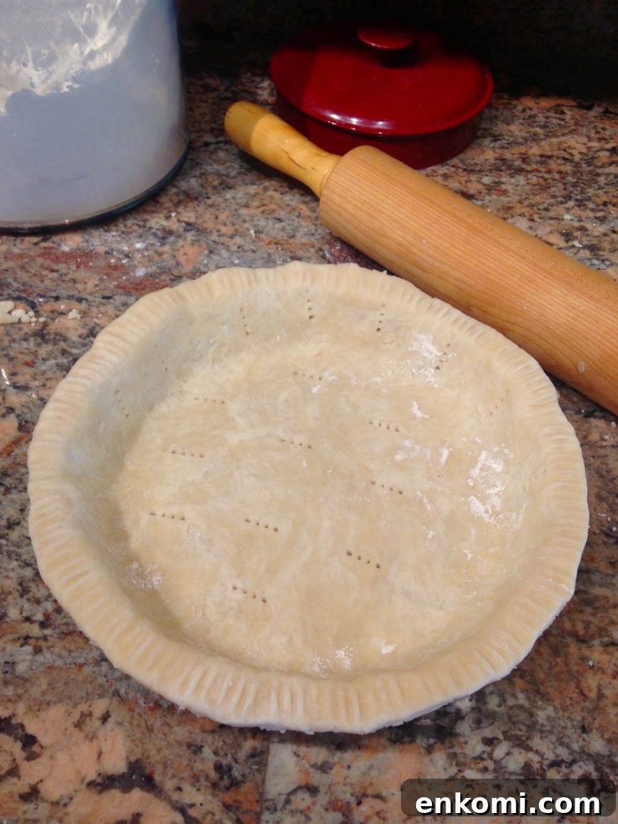 How to par-bake or blind bake a pie crust.