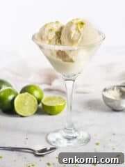 Margarita ice cream