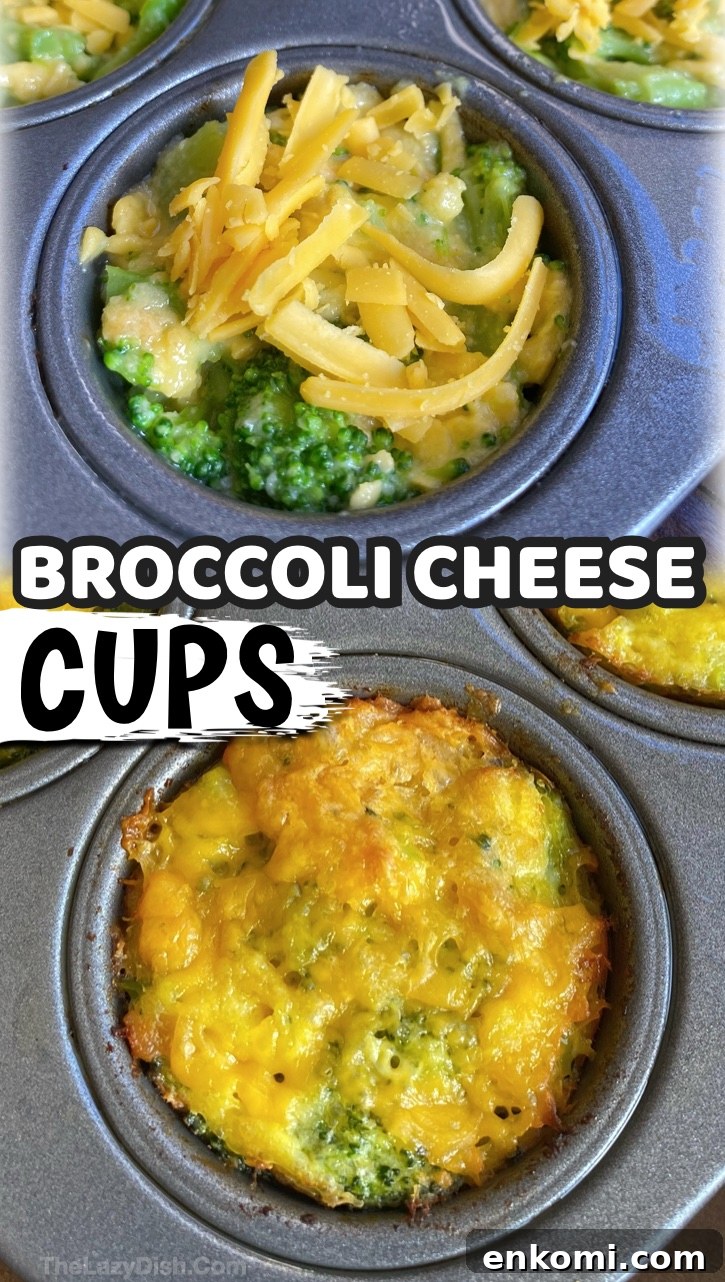 Cheesy Broccoli Mini Cups Recipe: Low-Carb Snack or Side 8 Are you looking for easy and healthy snack ideas for kids? These broccoli cheese cups are super simple to make in a muffin tin with just a few basic ingredients: shredded cheddar, broccoli, egg, Ritz crackers, and a little seasoning. Kids love them. Toddlers to teens! The outside gets crispy with a soft and flavorful center. My kids like to dip them in ranch dressing for the ultimate clean eating after school snack.