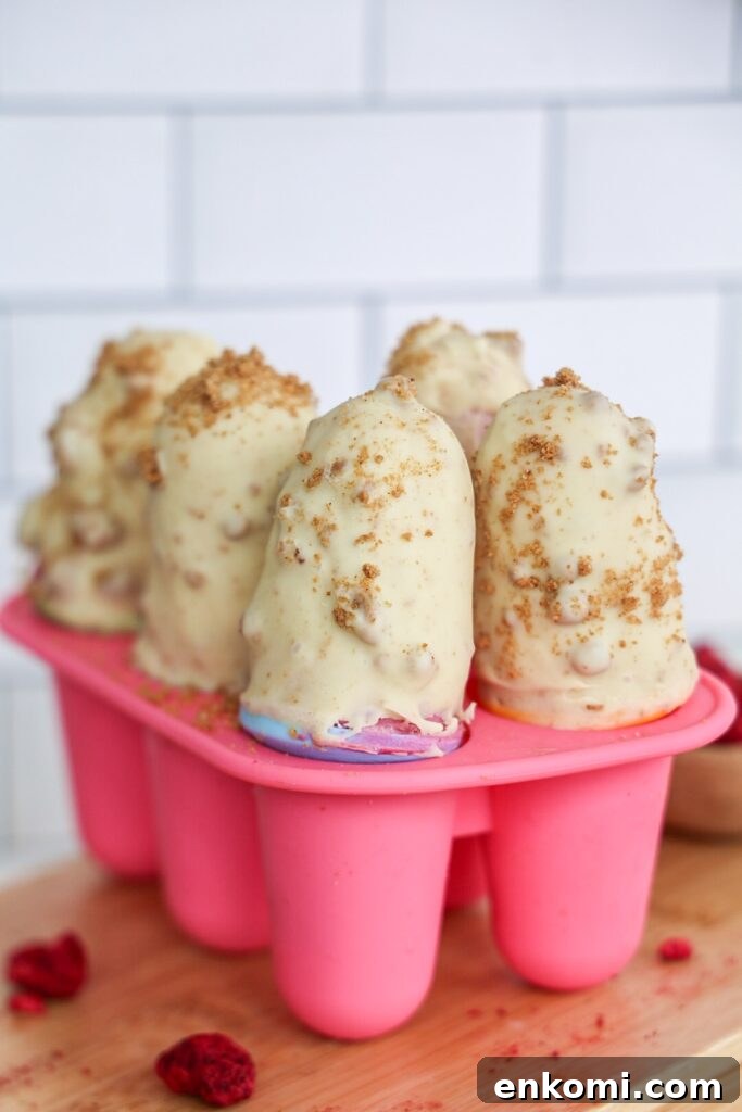 Vegan, dairy-free, paleo frozen yogurt pops!