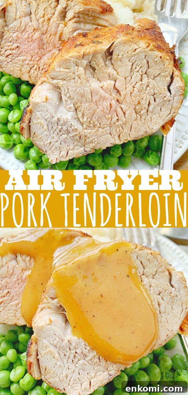 Air Fryer Pork Tenderloin | Foodtastic Mom