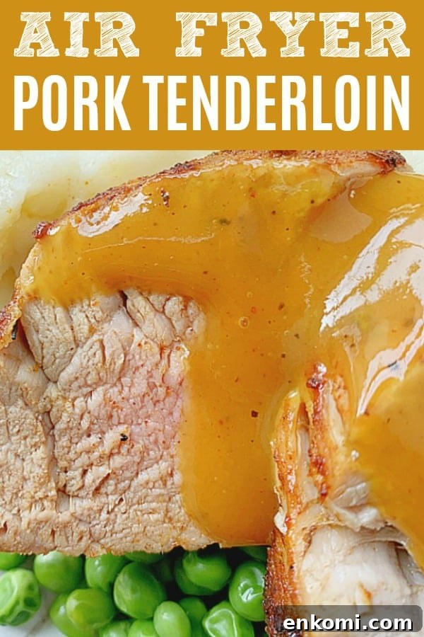 Air Fryer Pork Tenderloin | Foodtastic Mom #airfryerrecipes #airfryerporktenderloin #porktenderloinrecipes #ad #ohpork