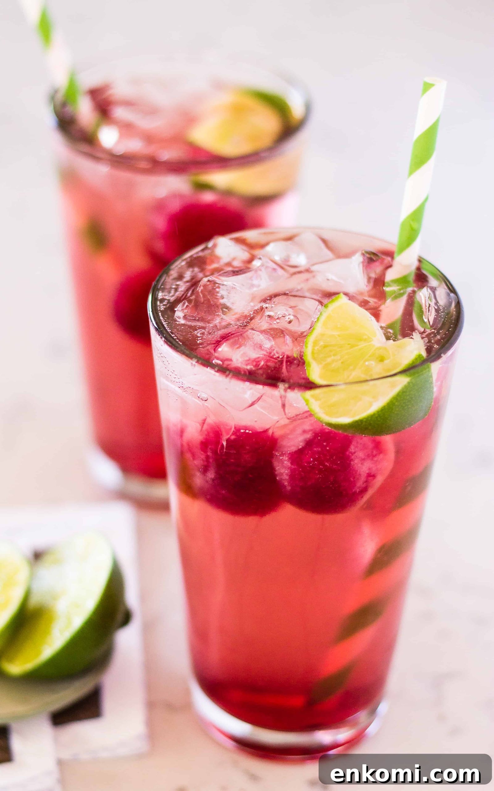 Slick Rick Cocktail | Take Two Tapas | Grape Lime Rickey