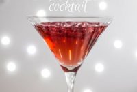Sparkling Pomegranate Popper Cocktail Recipe