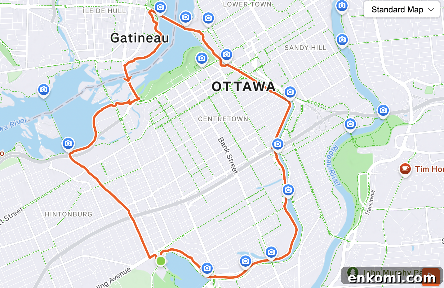 Discover Ottawa's Canadian Tulip Festival: Dates, Events & Tips 8 Route screenshot