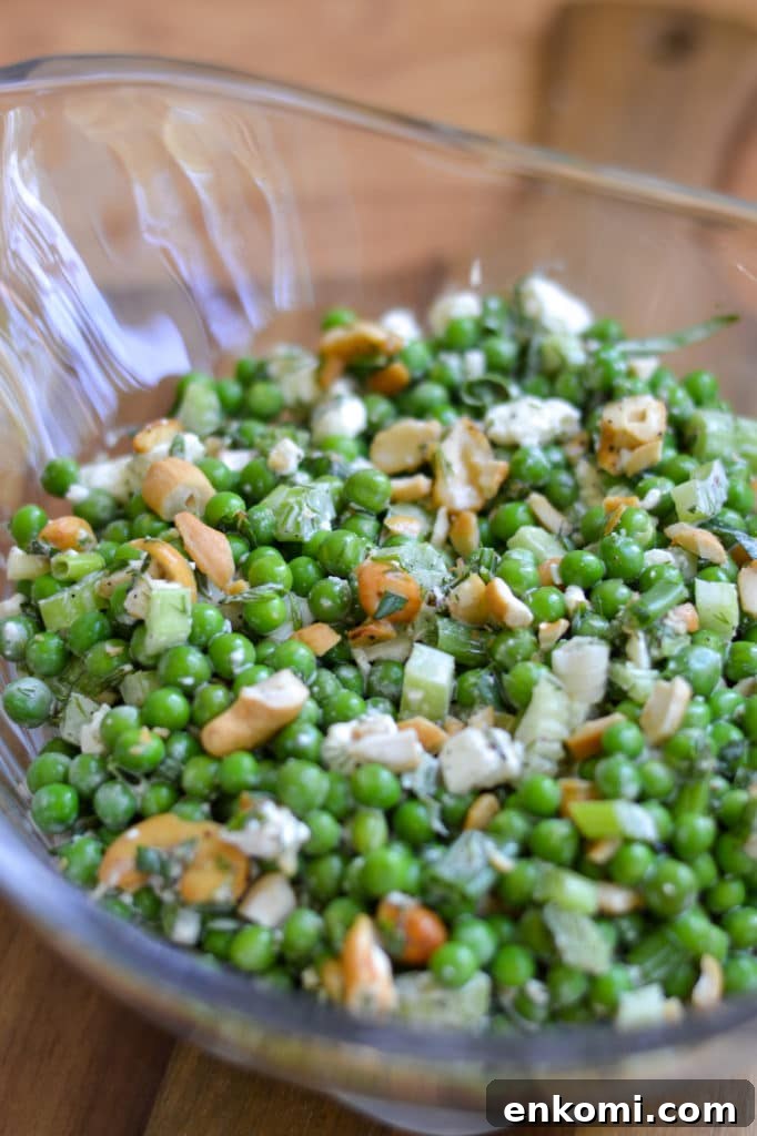 Fresh Pea and Mint Salad with Lemon Vinaigrette 2 img 1624 1 1