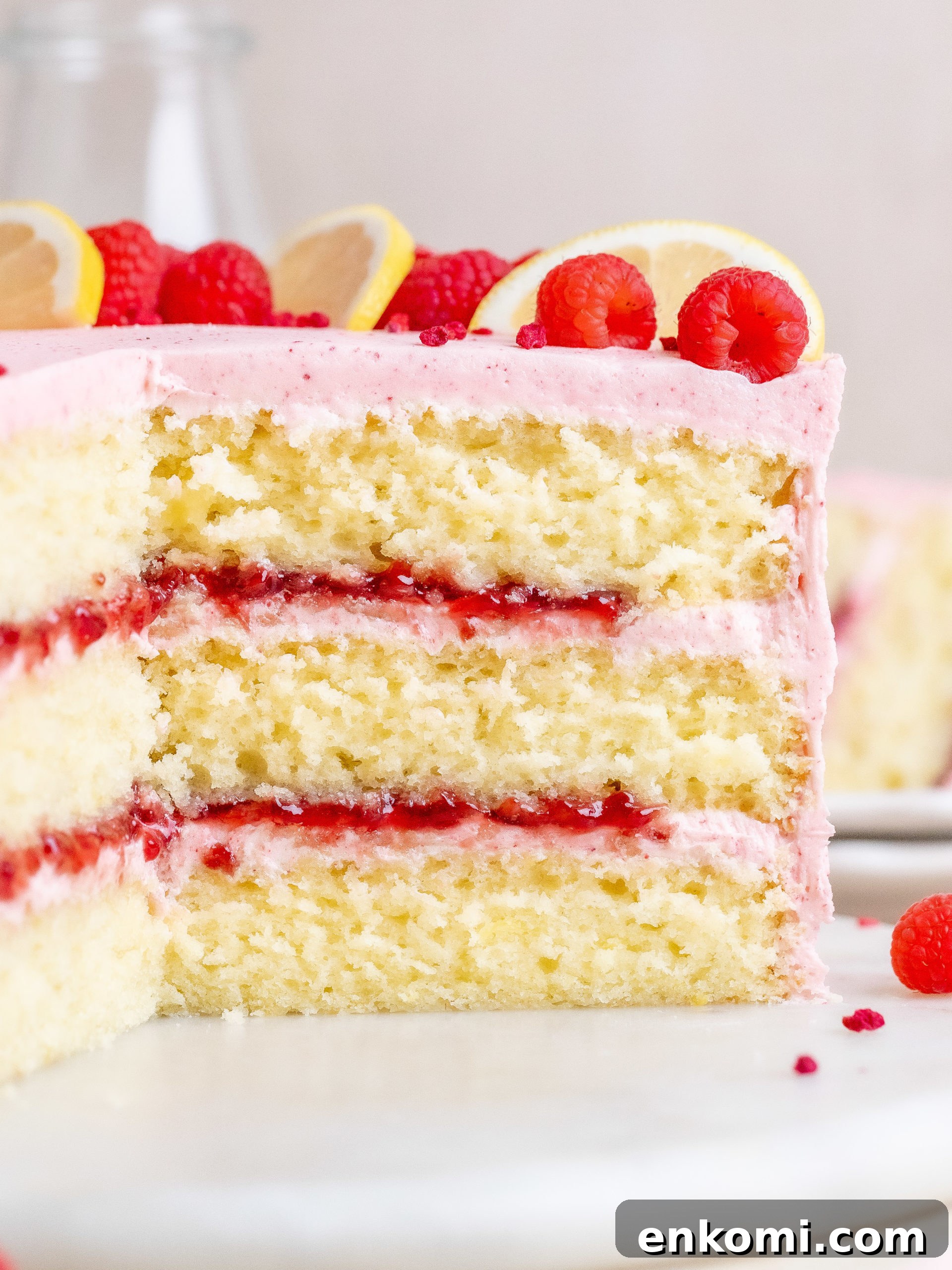 Lemon Raspberry Layer Cake Recipe for Spring Gatherings 8 img 16803 7