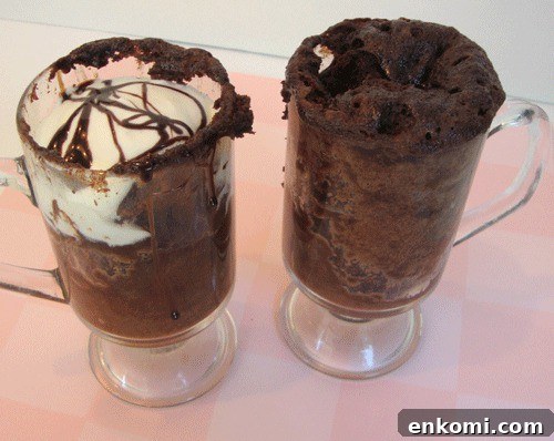 Quick Nutella Mug Cake Recipe for a Decadent Single-Serve Treat 5 Nutella Mug Cake-in less than 5 minutes you can be enjoying this delicious, easy to make cake in a mug!