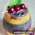 Mango & Cherry Butterfly Pea Smoothie Recipe with Natural Color Boost 16 butterfly pea flower smoothie
