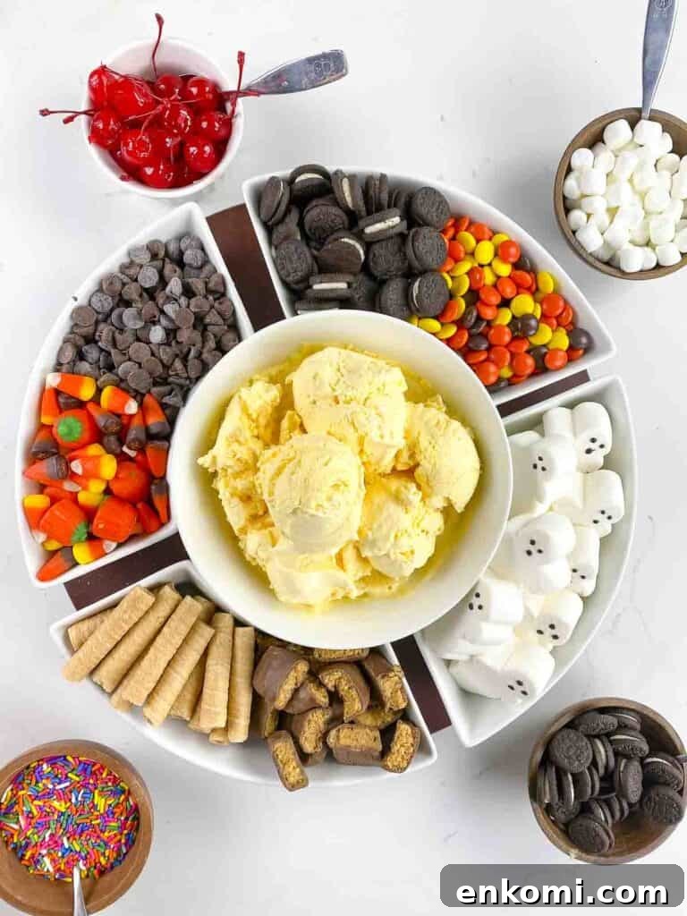 Halloween Milkshake Bar Ideas for Kids: Spooky Flavors & Toppings 3 Different toppings for mikshake.
