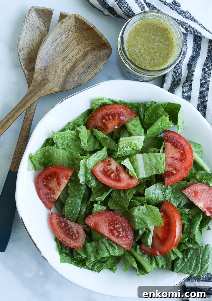 Classic Homemade Italian Dressing Recipe for Salad and Marinade 4 Homemade Italian Dressing recipe with salad