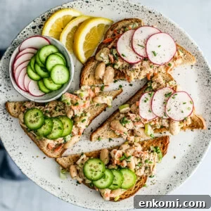 Overhead shot of plate with fancy toasts.